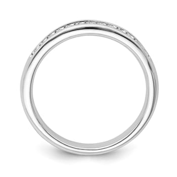10K White Gold Diamond Ring 0.25Ctw