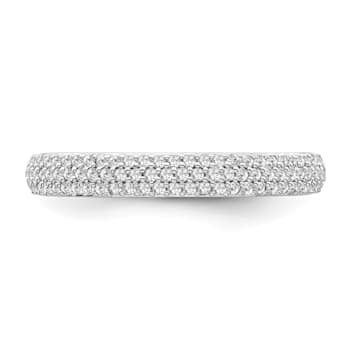 10K White Gold Diamond Ring 0.33Ctw