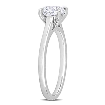 1 1/5 CT TW Diamond Solitaire Engagement Ring in Platinum (GIA Certified)