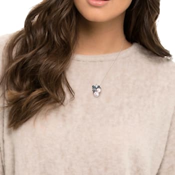7-9MM Freshwater Cultured Pearl and 2 3/4 CT TGW Topaz and Sapphire
Pendant in Sterling Silver