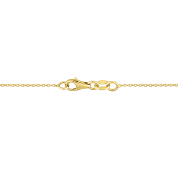3/8 CT TW Diamond Station Necklace in 14K 2-Tone Gold