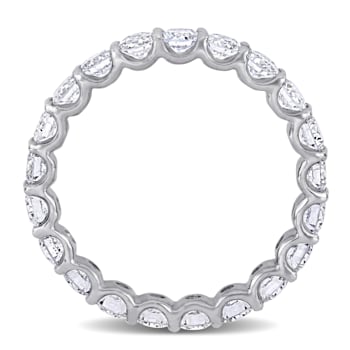 2 1/10 CT TGW Lab Grown Diamond Eternity Band in 14K White Gold- Size 7