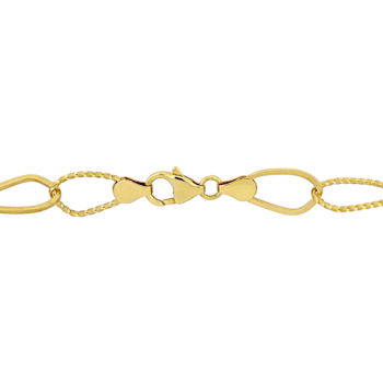 9-10 MM Freshwater Cultured Pearl Necklace in 18K Yellow Gold Over
Sterling Silver