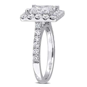 4 1/3 CT TW Lab-Grown Diamond Engagement Ring in 14K White Gold