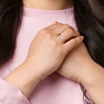 1/4 CT TW Diamond Ring in 14K Yellow Gold