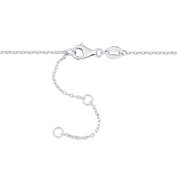 1 CT TGW Aquamarine Bead Necklace in Sterling Silver