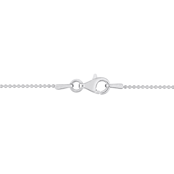 1MM Ball Chain Necklace in Sterling Silver