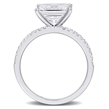 3 1/6 CT TW Lab-Grown Diamond Engagement Ring in 14K White Gold