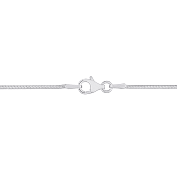 1.2MM Snake Chain Necklace in Sterling Silver