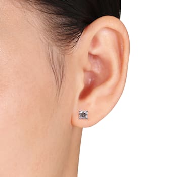 1/4 CT TW Diamond Stud Earrings in Sterling Silver