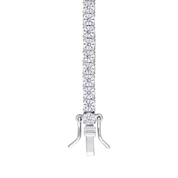 5 1/10 CT DEW Created Moissanite Tennis Bracelet in Sterling Silver
