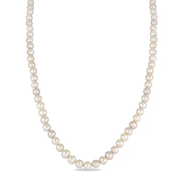 7.5 - 8 MM Cultured Freshwater Pearl 36"Endless Strand