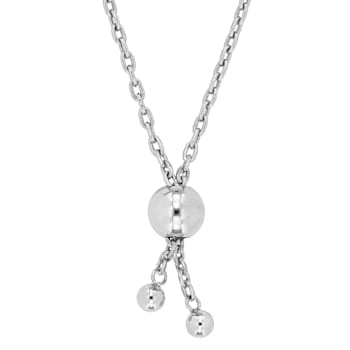 3/4 Ct DEW Created Moissanite Pear Shape Halo Adjustable Bolo Bracelet
in Sterling Silver
