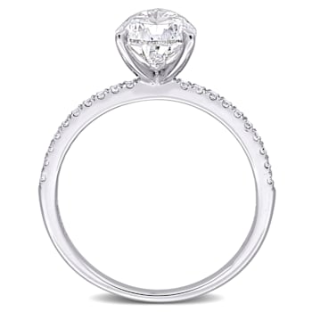 2 1/6 CT TW Lab-Grown Diamond Engagement Ring in 14K White Gold