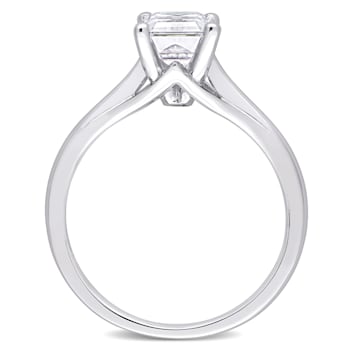 1-3/4 CT DEW Moissanite Solitaire Engagement Ring