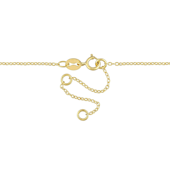 1/8 CT TGW Lab Grown Diamond Lariat Necklace in 18K Yellow Gold Plated
Sterling Silver