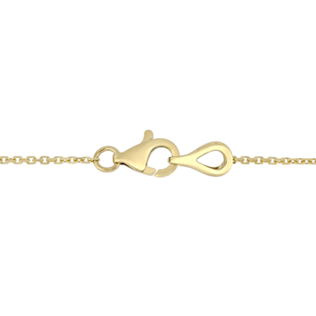 2 5/8 CT TGW Ruby and 2/5 CT TW Diamond Necklace in 14K Yellow Gold