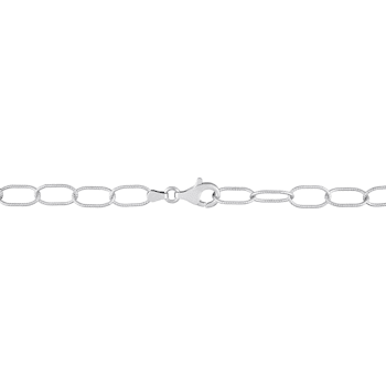 6.5MM Twisted Rolo Chain Bracelet in Sterling Silver