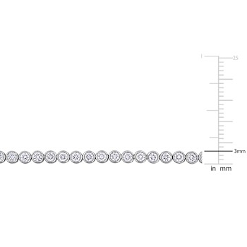 2 CT TW Lab-Grown Diamond Tennis Bracelet in 14K White Gold