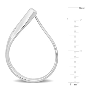 30mm Twisted Hoop Earrings in 14k  Gold
