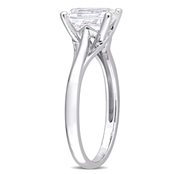 1-3/4 CT DEW Moissanite Solitaire Engagement Ring