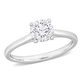 1 CT TW Diamond Solitaire Engagement Ring in Platinum (GIA Certified)