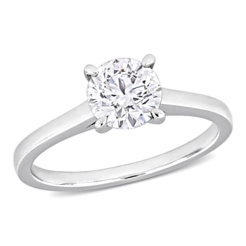 1 1/5 CT TW Diamond Solitaire Engagement Ring in Platinum (GIA Certified)