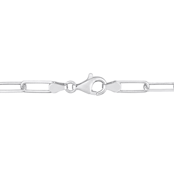 1 3/4 CT TGW Created Blue and Created White Sapphire Bracelet in
Sterling Silver