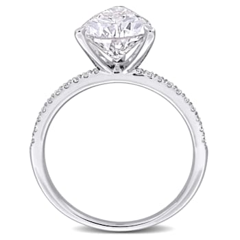 3 1/6 CT TW Lab-Grown Diamond Engagement Ring in 14K White Gold