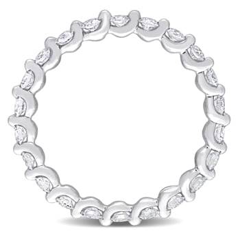 1 CT TW Diamond Eternity Ring in Platinum