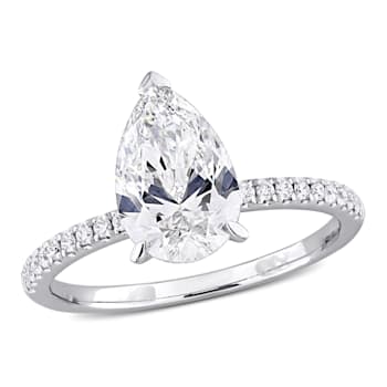 2 1/6 CT TW Lab-Grown Diamond Engagement Ring in 14K White Gold