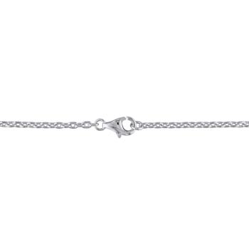 9-9.5 MM Freshwater Cultured Pearl Necklace in Sterling Silver