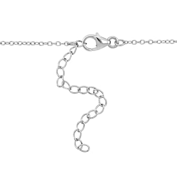 14 1/2 CT TGW Sky London and Swiss Blue Topaz Lariat Necklace in
Sterling Silver