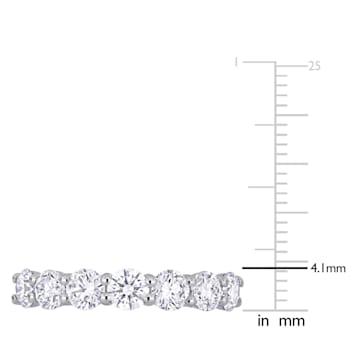 1 3/4 CT TGW Lab Grown Diamond Semi-Eternity Anniversary Band in 14K
White Gold