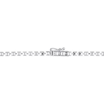 3 3/4 CT TGW Ruby and 2 3/4 CT TW Diamond Lariat Necklace in 14K White Gold