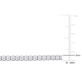 3 3/4 CT TW Lab-Grown Diamond Tennis Bracelet in 14K White Gold