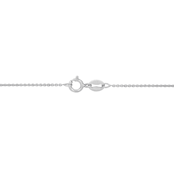 Cable Chain Necklace in Platinum, 16 in