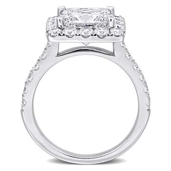 4 1/3 CT TW Lab-Grown Diamond Engagement Ring in 14K White Gold