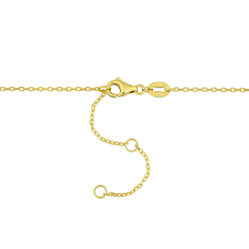 1 4/5 CT TGW Peridot Bead Necklace in Yellow Plated Sterling Silver