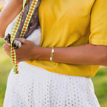 10-15.5MM Freshwater Cultured Pearl with Curb Chain Bracelet in Yellow
Plated Sterling Silver