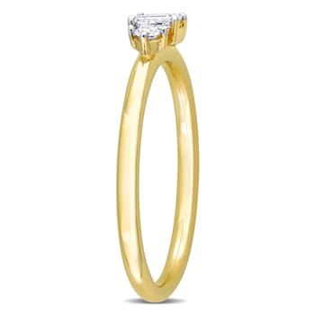 1/4 CT TW Diamond Ring in 14K Yellow Gold