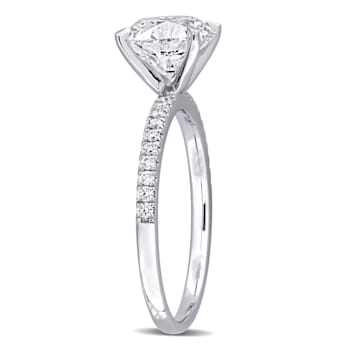 2 1/6 CT TW Lab-Grown Diamond Engagement Ring in 14K White Gold