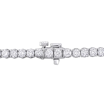 3 3/4 CT TW Lab-Grown Diamond Tennis Bracelet in 14K White Gold