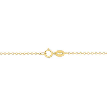 5 CT TGW Lapis Necklace with Beaded Halo in Yellow Plated Sterling Silver