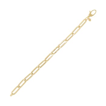 ALBERTO MILANI – MILLENIA 14K Yellow Gold Polished Paperclip Link Bracelet