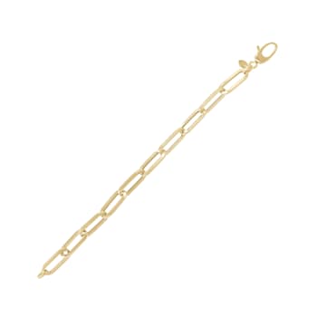 ALBERTO MILANI – MILLENIA 14K Yellow Gold Polished Paperclip Link Bracelet