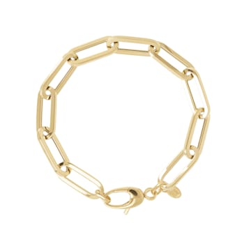 ALBERTO MILANI – MILLENIA 14K Yellow Gold Polished Paperclip Link Bracelet