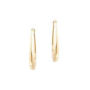 ALBERTO MILANI - MILLENIA 14K Yellow Gold Polished Elongated Earrings