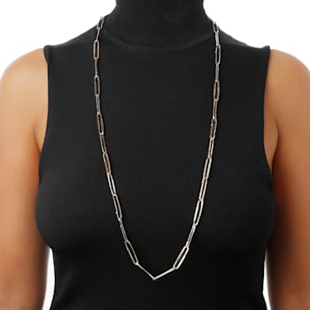 ALBERTO MILANI – MILLENIA 14K Yellow Gold Paperclip Link Necklace