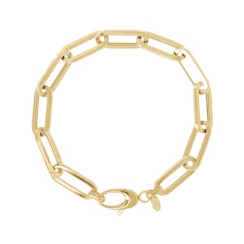 ALBERTO MILANI – MILLENIA 14K Yellow Gold Polished Paperclip Link Bracelet